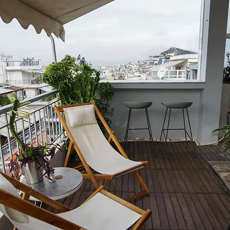 Small & Cosy With Acropolis & Lycabettus View Athen Exterior foto