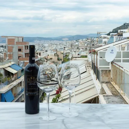 Small & Cosy With Acropolis & Lycabettus View Athen Exterior foto
