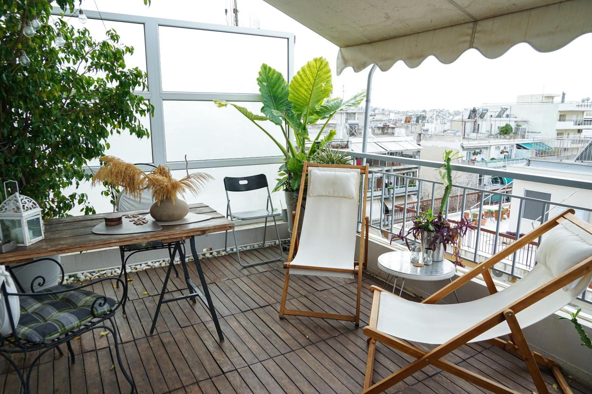 Small & Cosy With Acropolis & Lycabettus View Apartment
